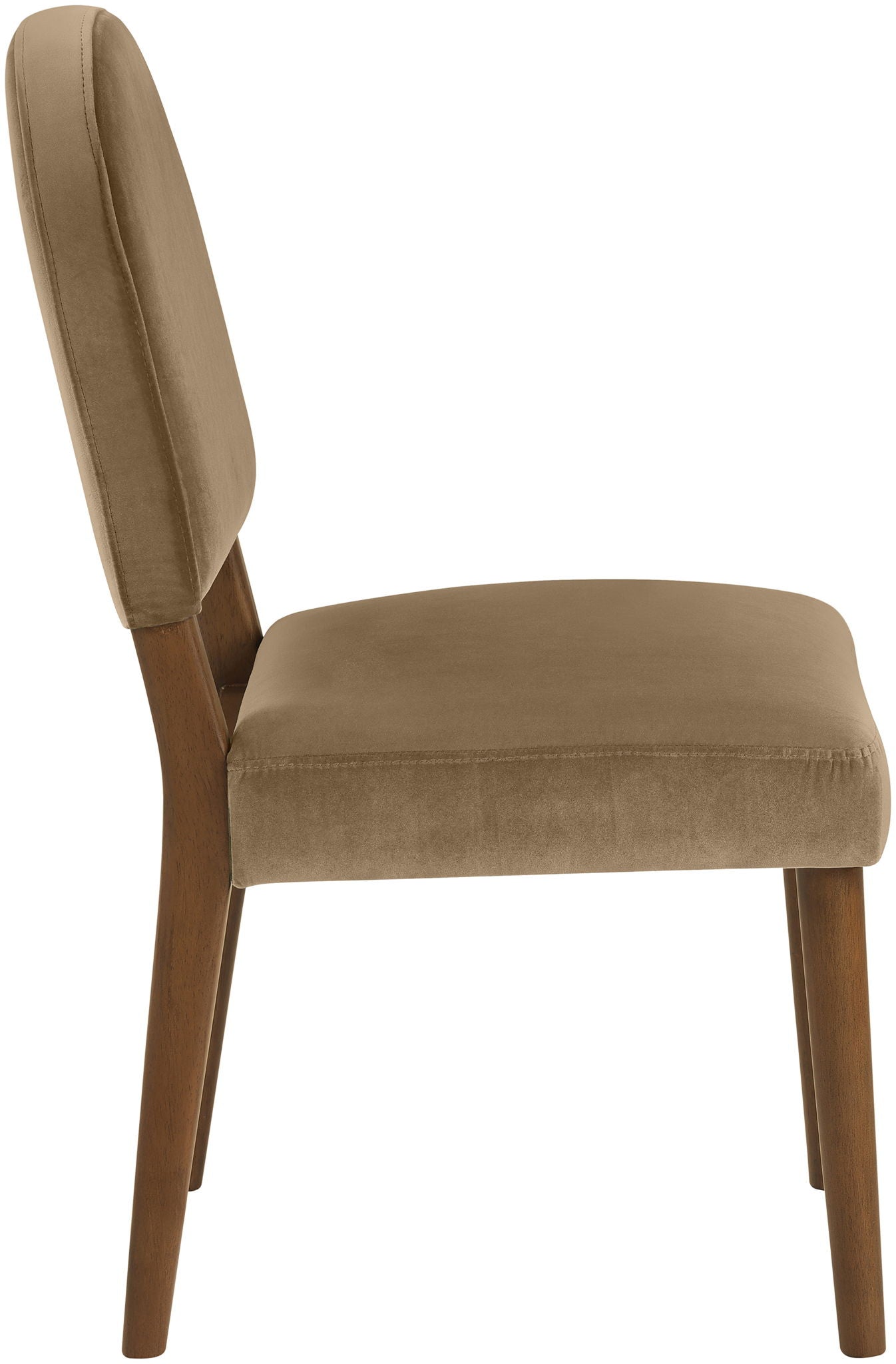 Varinelle - Velvet Dining Chair (Set of 2) - Walnut Frame - Urban Living Furniture (Los Angeles, CA)
