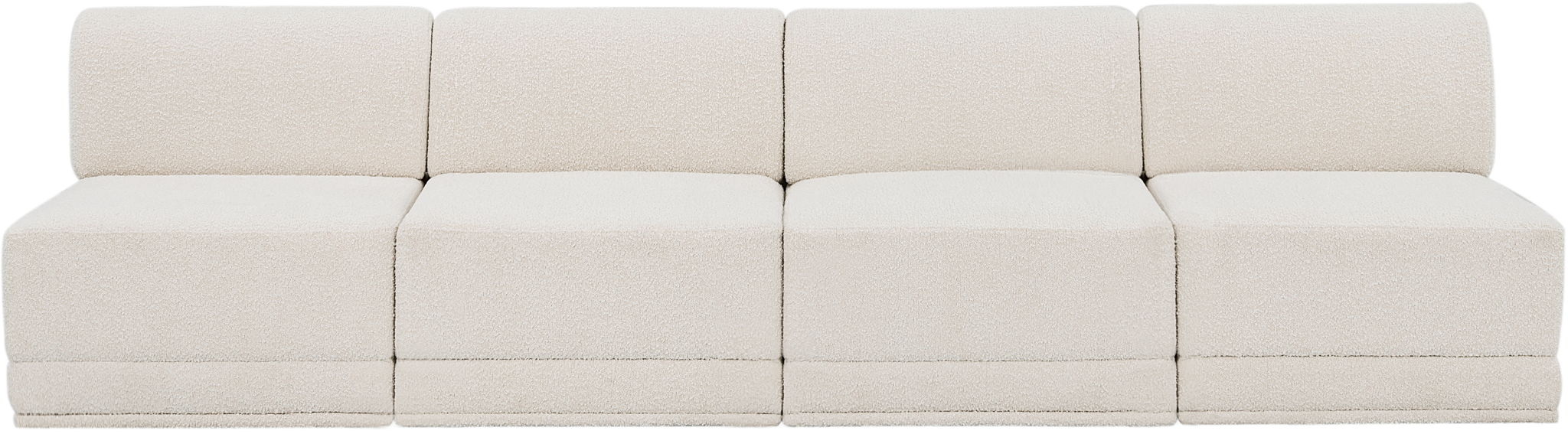 Ollie - 4 Seat Armless Modular Sofa - Urban Living Furniture (Los Angeles, CA)