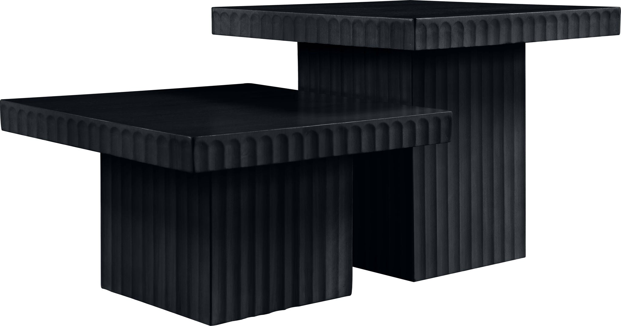 Spencer - Oak Veneer 2 Piece Coffee Table - Urban Living Furniture (Los Angeles, CA)