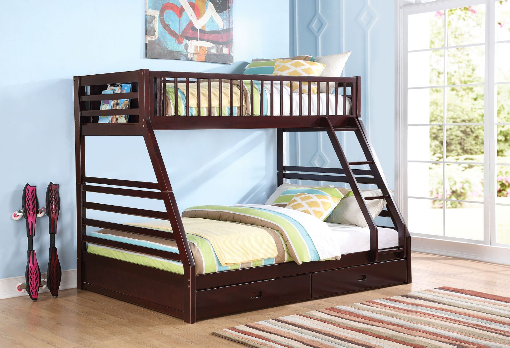 Jason - Bunk Bed - Urban Living Furniture (Los Angeles, CA)