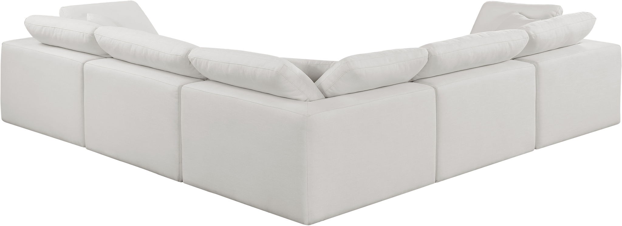 Comfy - 5 Piece Linen Modular Corner Sectional - Urban Living Furniture (Los Angeles, CA)