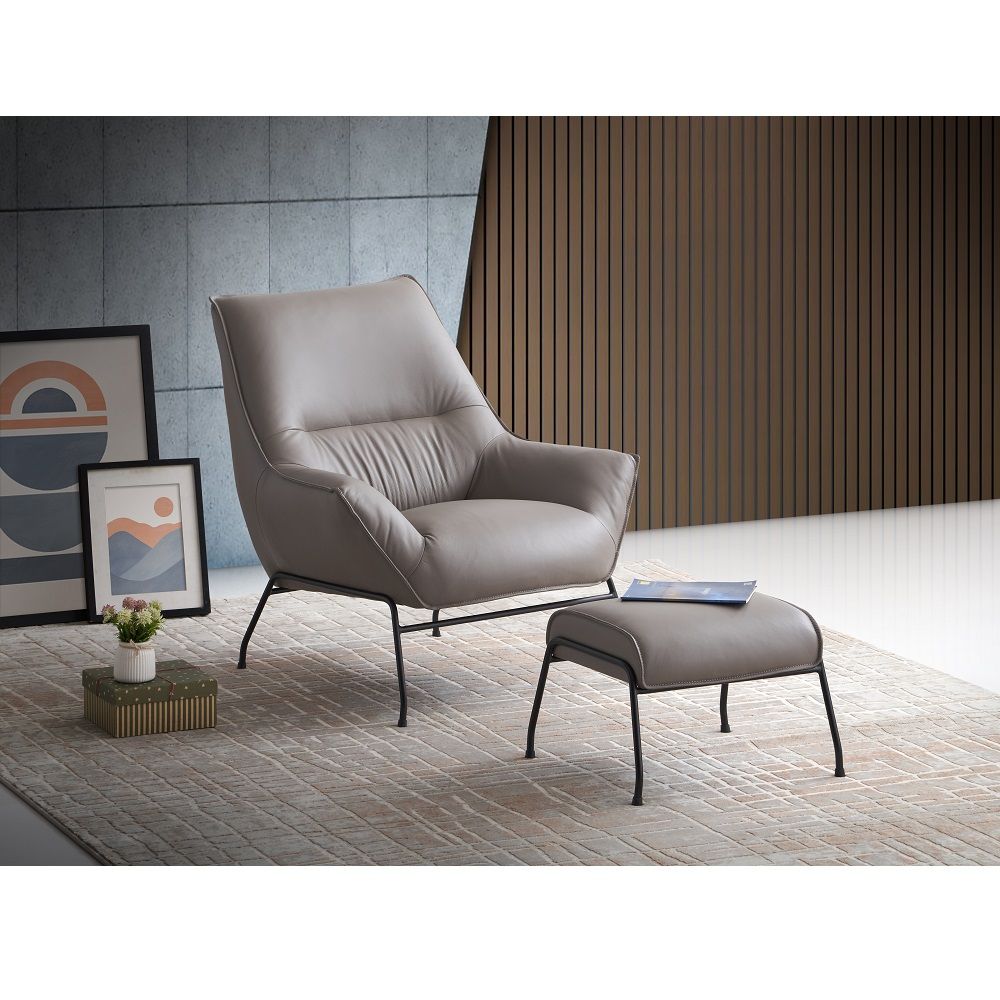 Jabel - Accent Chair & Ottoman - Urban Living Furniture (Los Angeles, CA)
