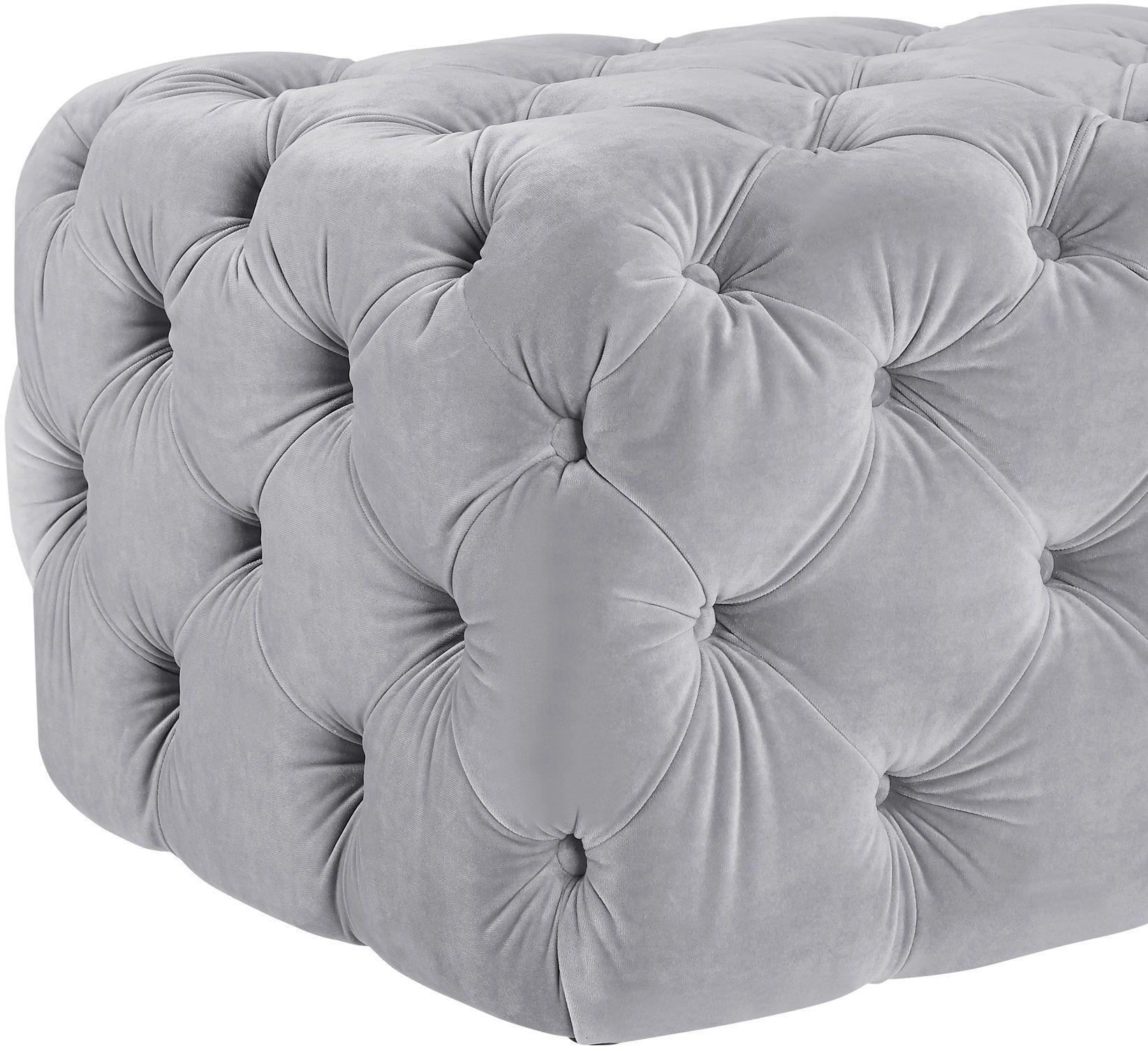 Kaylee - Velvet Ottoman - Urban Living Furniture (Los Angeles, CA)