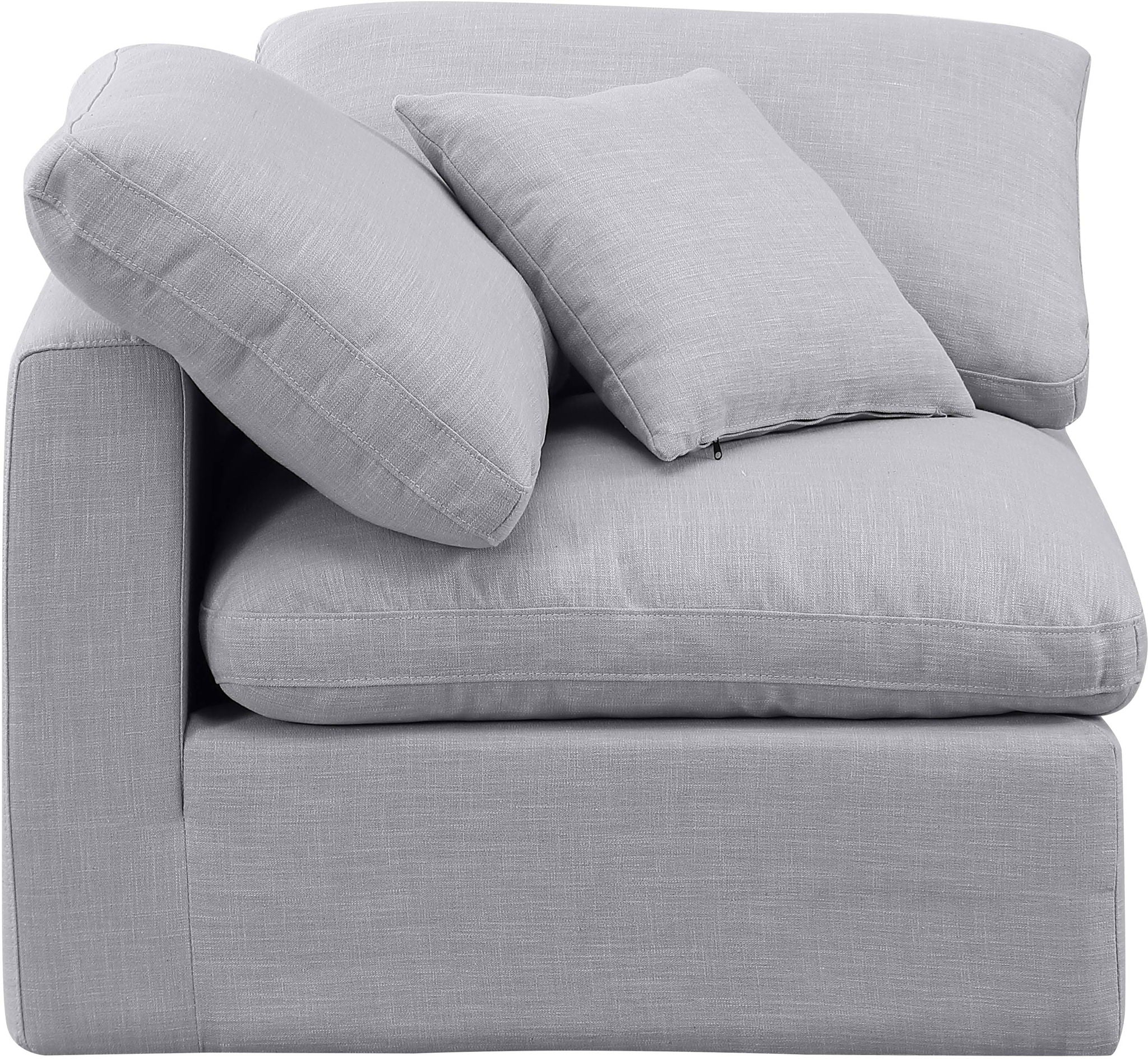 Indulge - Linen Corner Chair - Urban Living Furniture (Los Angeles, CA)