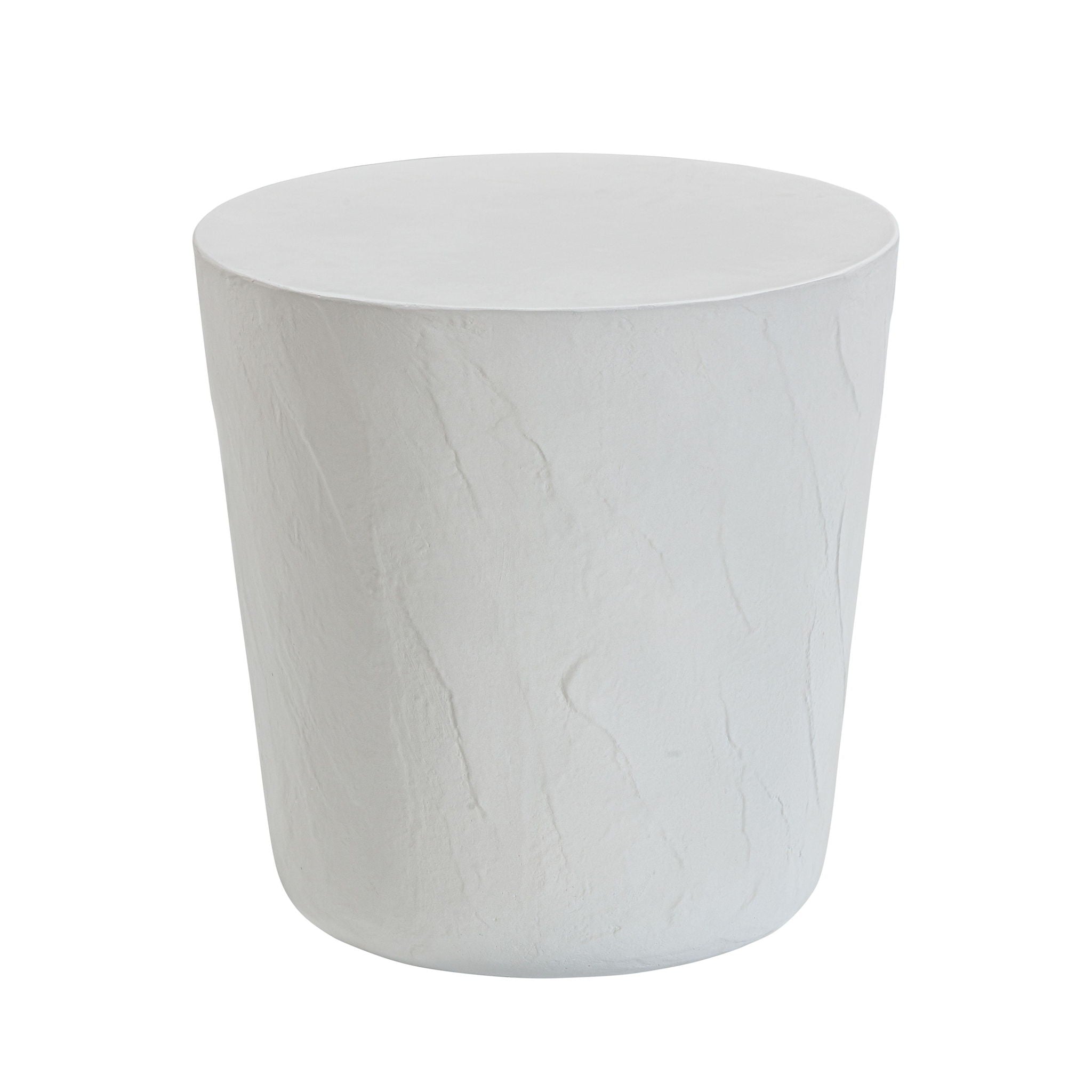 Margot - Faux Plaster Indoor / Outdoor Concrete Stool - Light Gray - Urban Living Furniture (Los Angeles, CA)