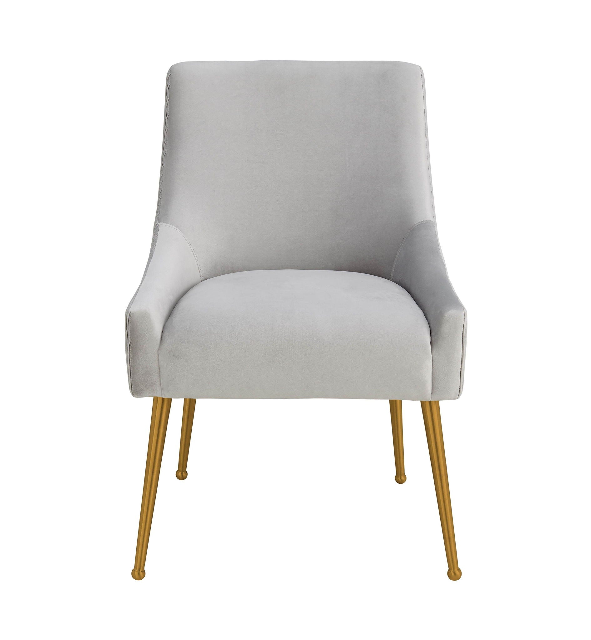 Beatrix - Pleated Velvet Side Chair - Urban Living Furniture (Los Angeles, CA)
