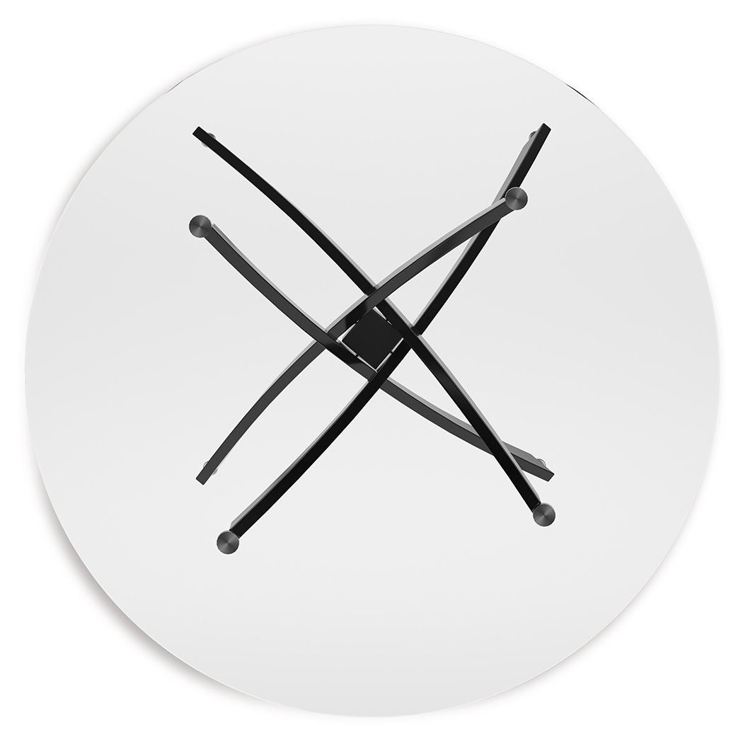 Pharwynn - Black - Round Dining Room Table - Urban Living Furniture (Los Angeles, CA)