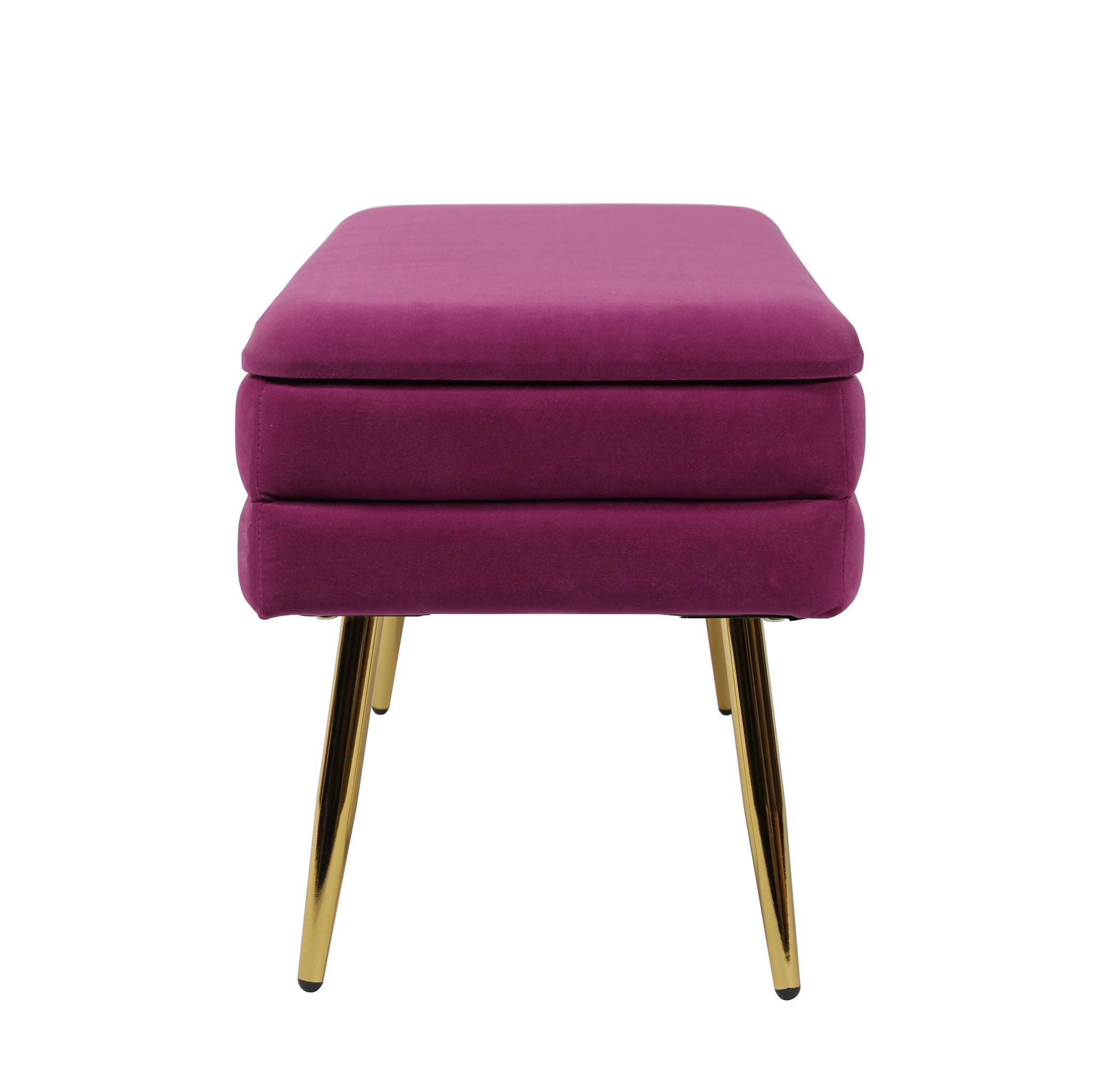 Ziva - Velvet Storage Bench - Urban Living Furniture (Los Angeles, CA)
