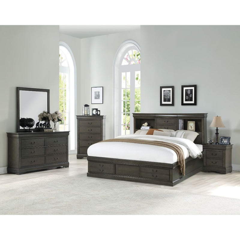 Louis Philippe III - Bed w/Storage - Urban Living Furniture (Los Angeles, CA)