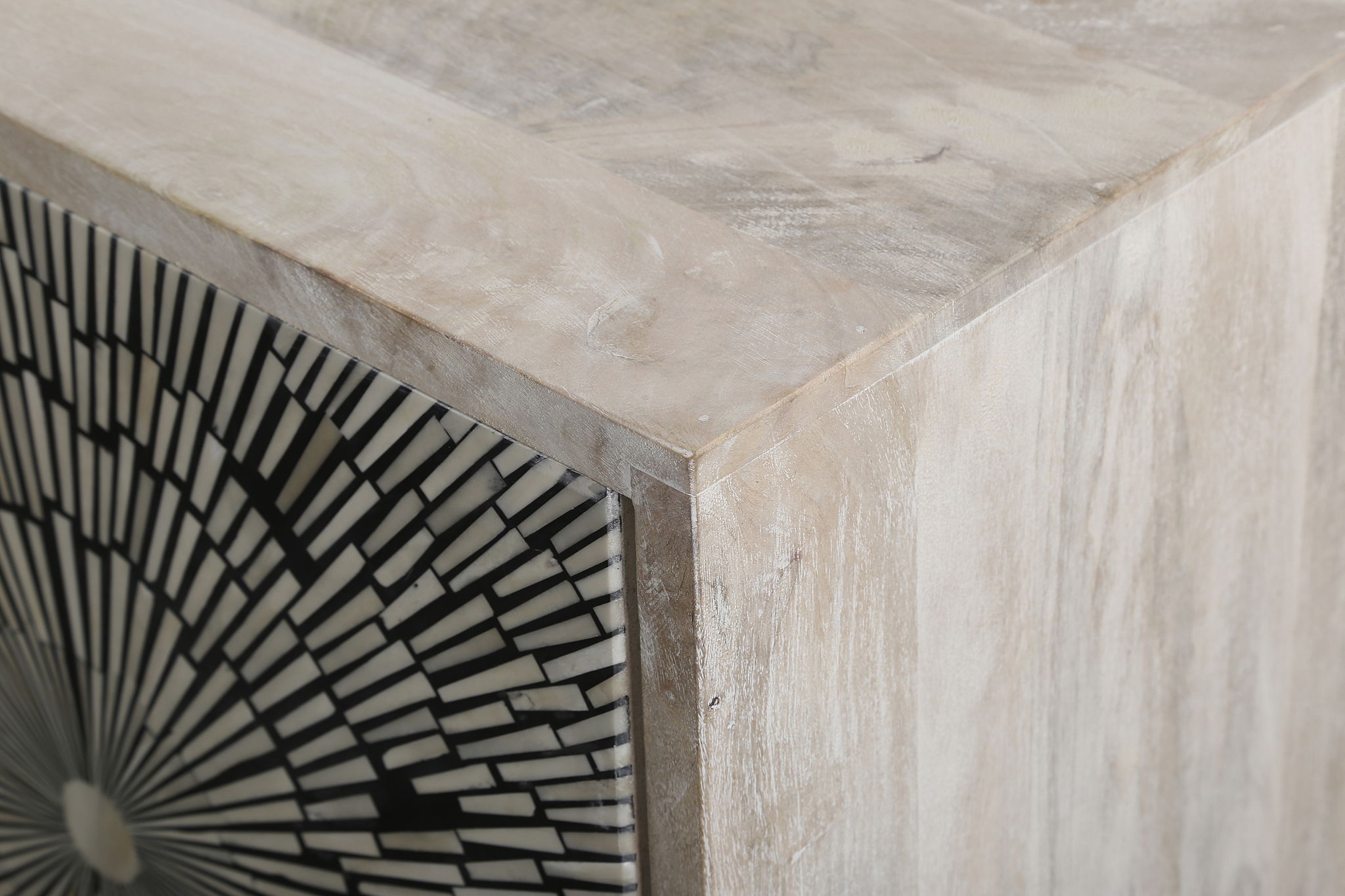 Crossings - Big Bang Console - Light Washed Natural - Urban Living Furniture (Los Angeles, CA)