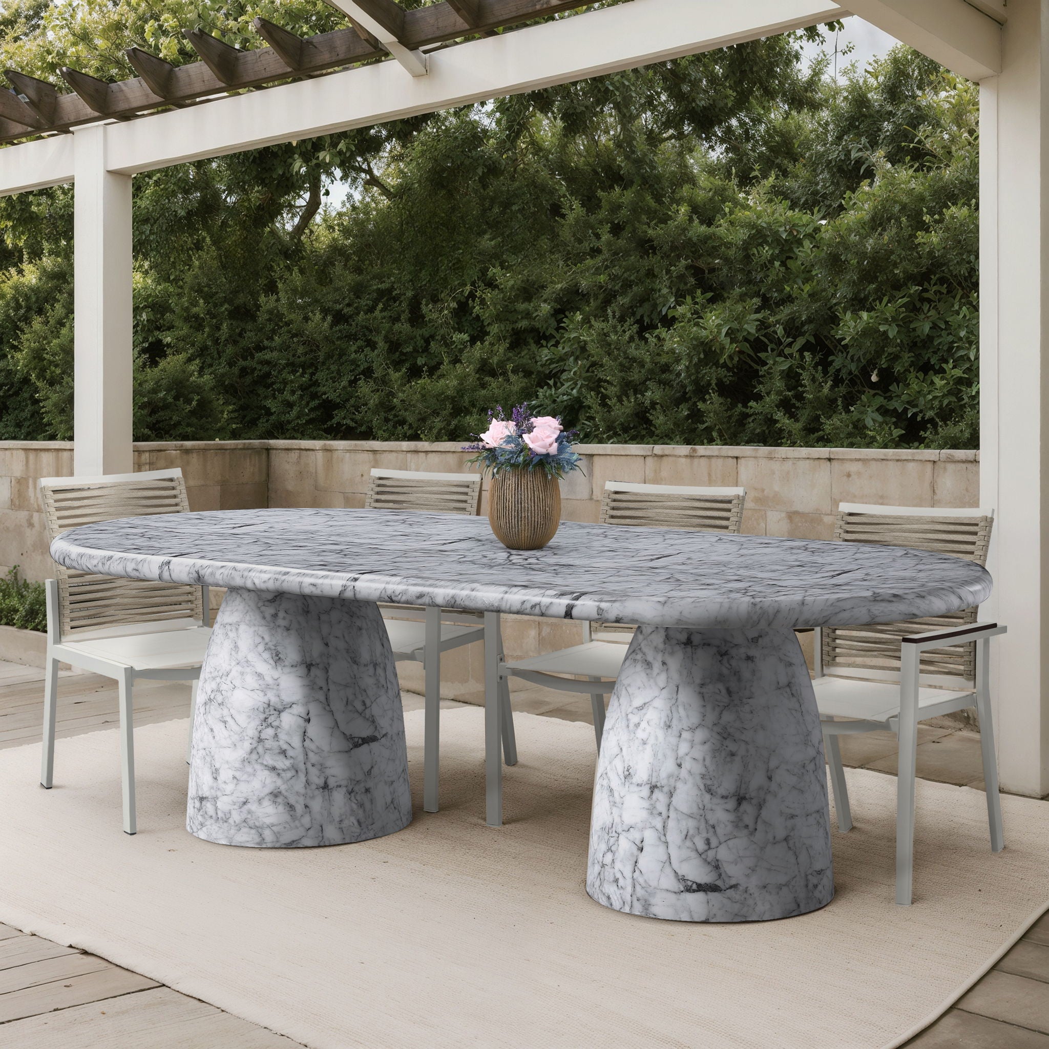 Cosenza - Concrete Dining Table - Urban Living Furniture (Los Angeles, CA)