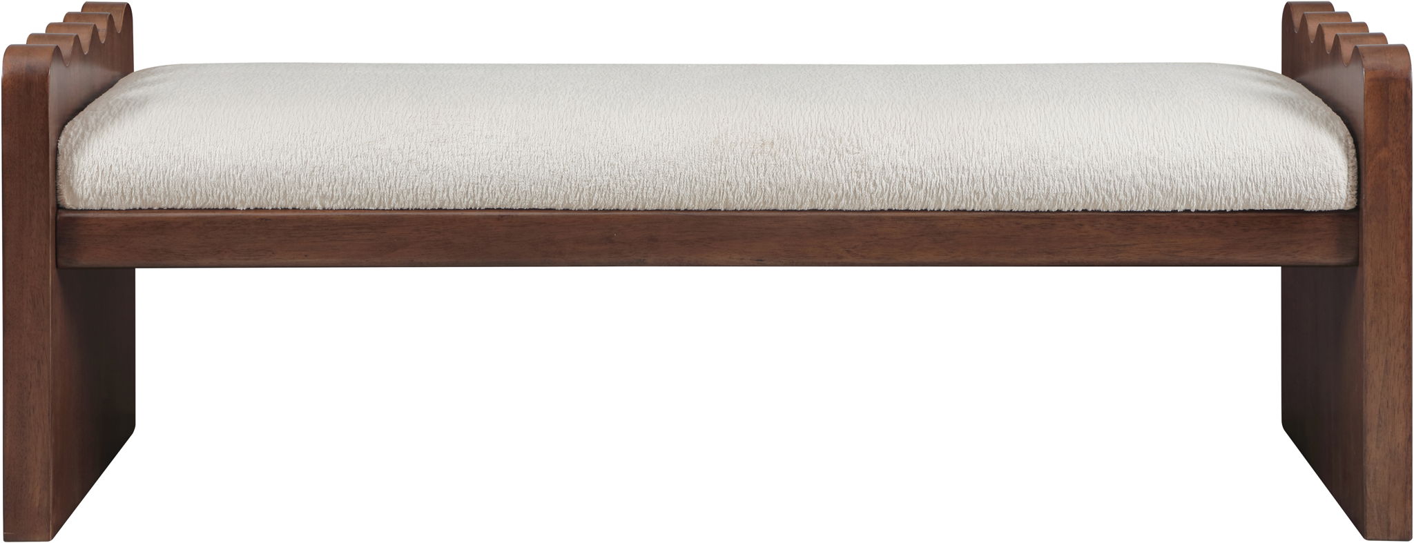 Sonia - Bench With Brown Base - Urban Living Furniture (Los Angeles, CA)