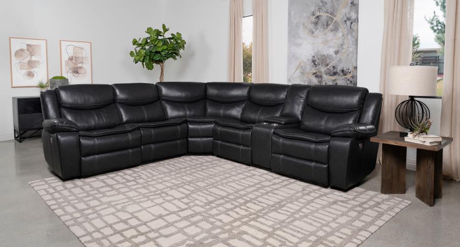 Sycamore - Upholstered Power Reclining Sectional Sofa - Urban Living Furniture (Los Angeles, CA)