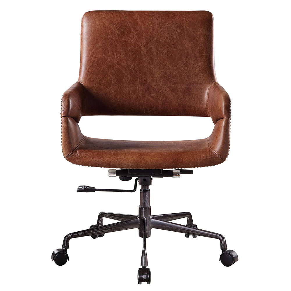 Kamau - Office Chair - Vintage Cocoa Top Grain Leather - Urban Living Furniture (Los Angeles, CA)