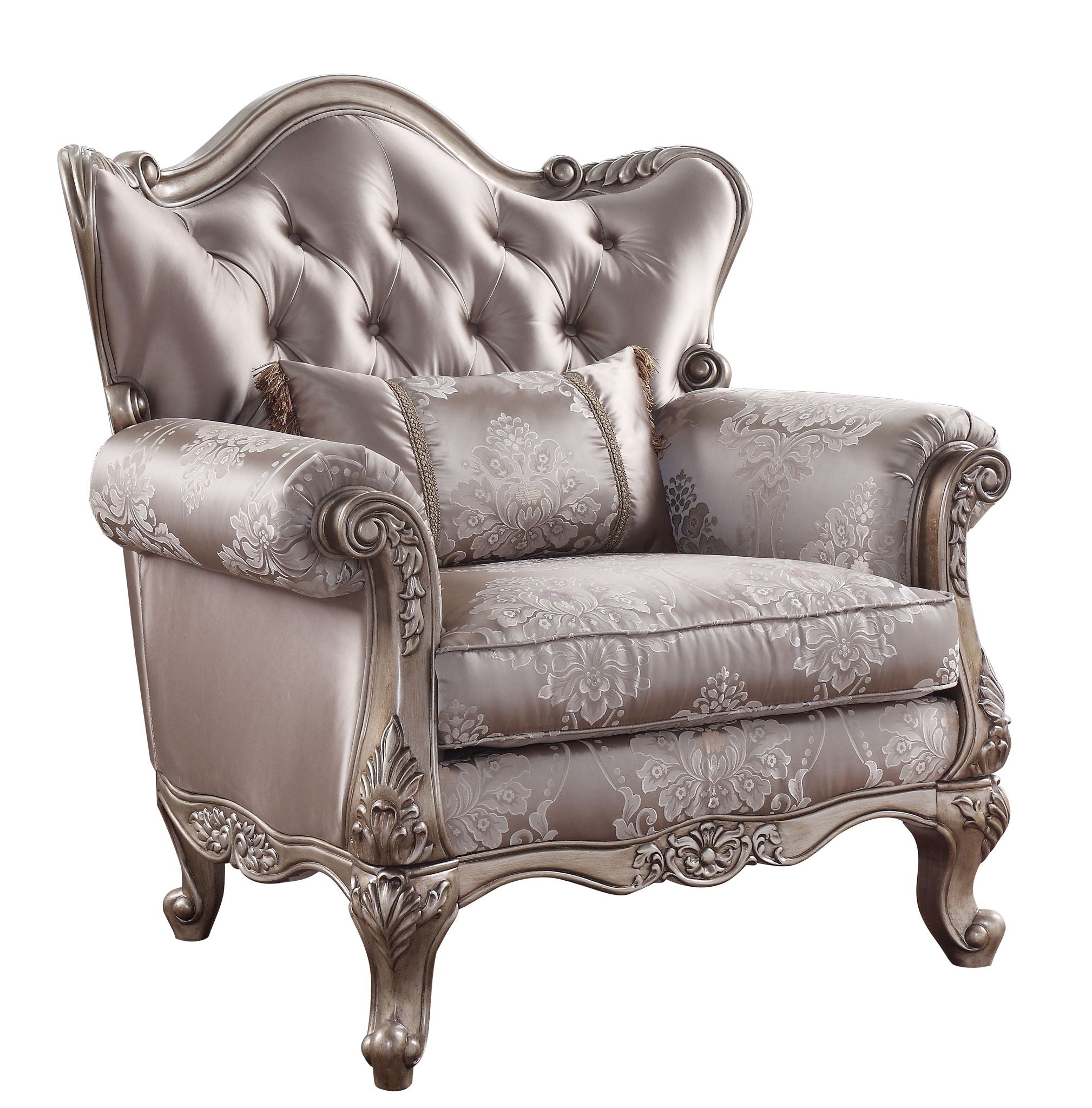 Jayceon - Chair - Fabric & Champagne - Urban Living Furniture (Los Angeles, CA)