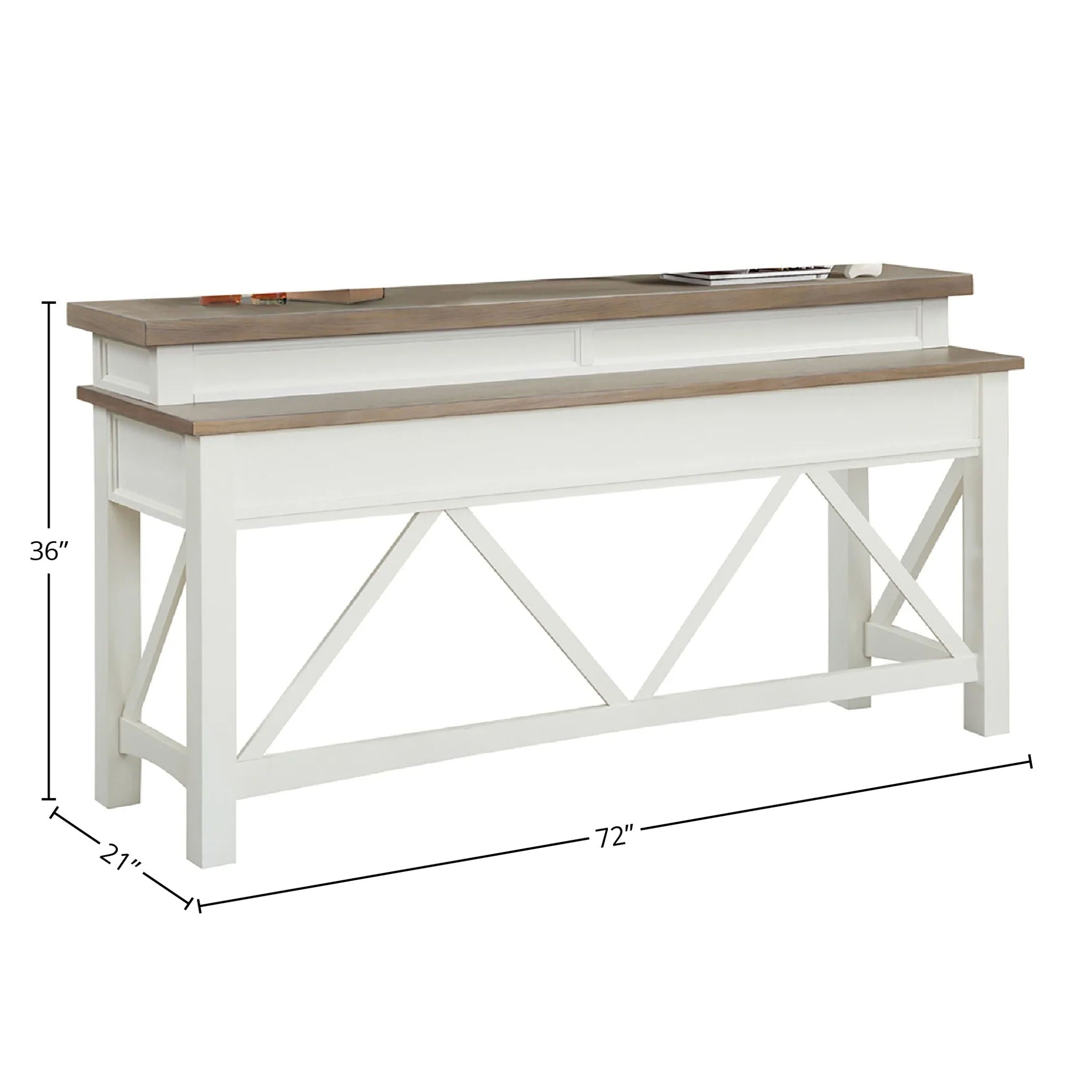 Americana Modern - Everywhere Console - Cotton - Urban Living Furniture (Los Angeles, CA)