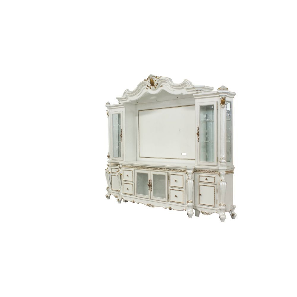 Picardy - Entertainment Center - Antique Pearl - Urban Living Furniture (Los Angeles, CA)