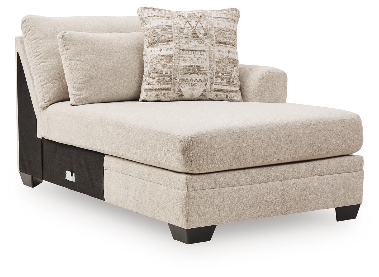 Mandi Point - RAF Corner Chaise - Marble - Urban Living Furniture (Los Angeles, CA)