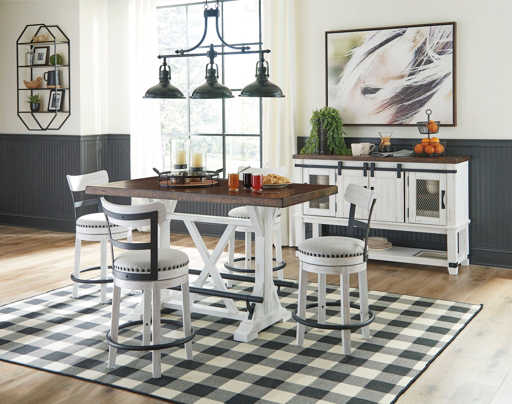Valebeck - Counter Height Table Set - Urban Living Furniture (Los Angeles, CA)