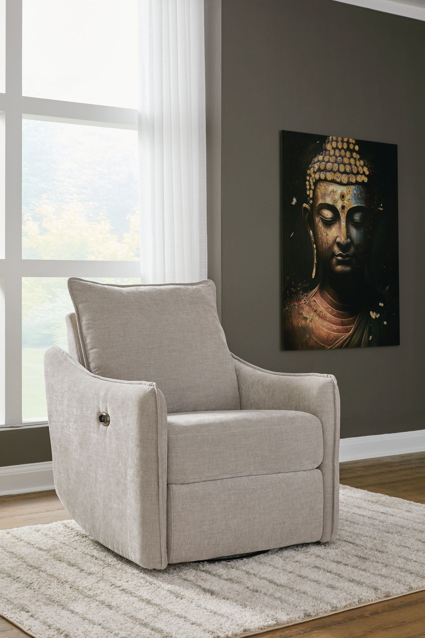 Mcburg - Swivel Power Recliner - Urban Living Furniture (Los Angeles, CA)