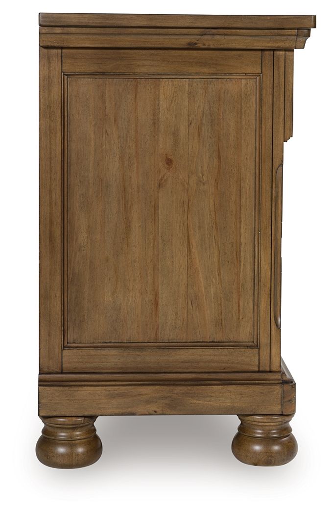 Feddinger - Medium Brown - Two Drawer Night Stand - Urban Living Furniture (Los Angeles, CA)