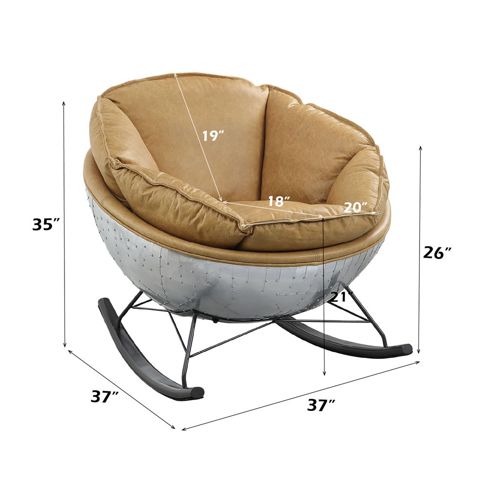 Pippin - Accent Chair - Morocco Top Grain Leather - Urban Living Furniture (Los Angeles, CA)