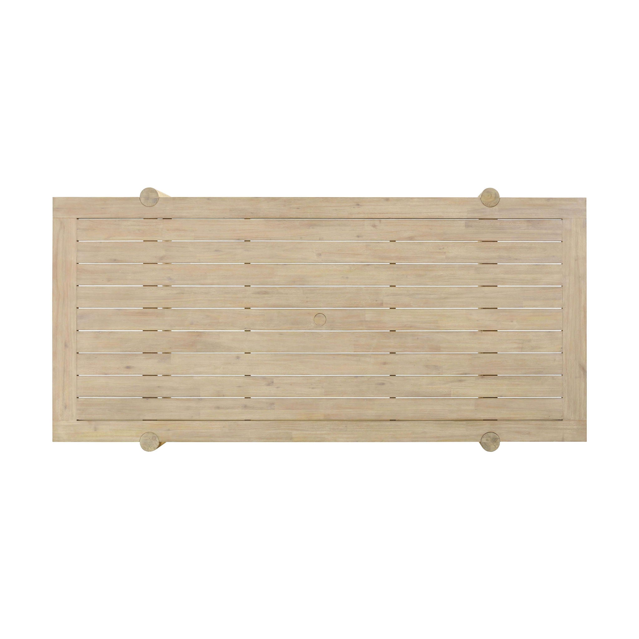 Gata - Outdoor Rectangular Dining Table - Light Teak - Urban Living Furniture (Los Angeles, CA)
