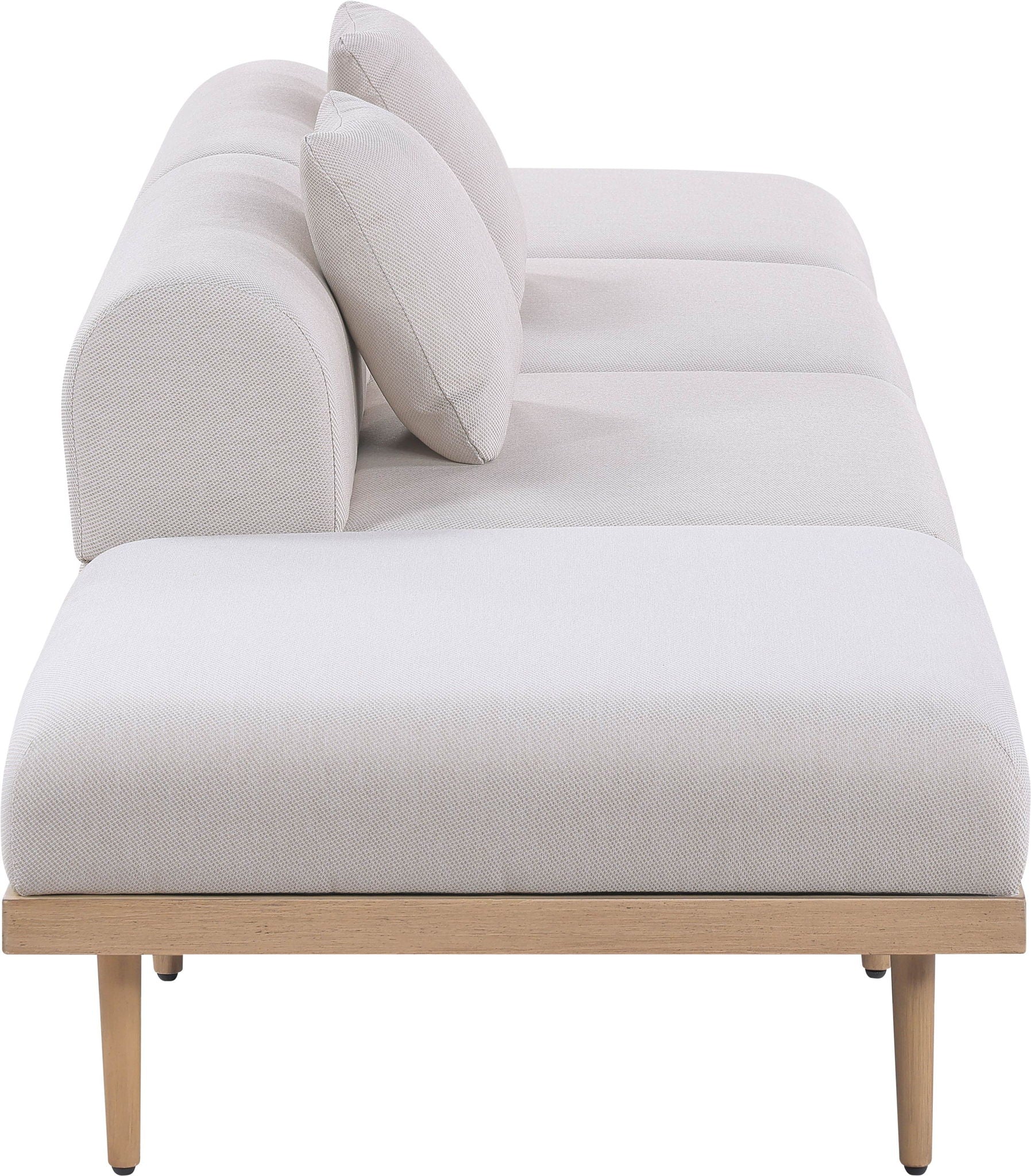 Laguna - 4 Piece 142" Outdoor Patio Armless Modular Sofa With 2 Backless Seats - Urban Living Furniture (Los Angeles, CA)