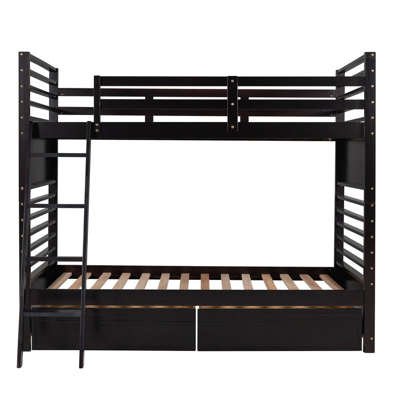 Bunk Bed With 2 Drawers