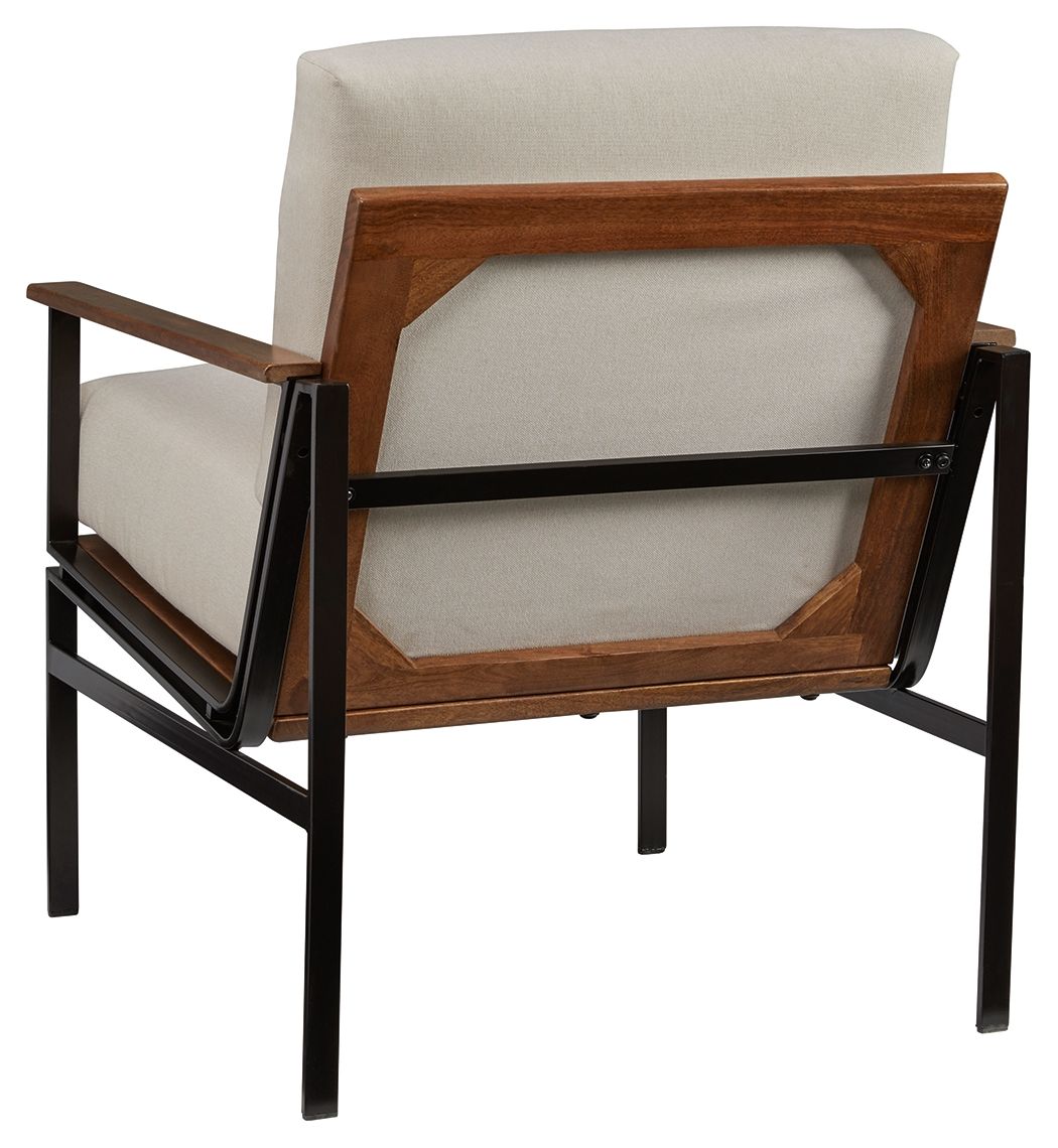 Tilden - Ivory / Brown - Accent Chair - Urban Living Furniture (Los Angeles, CA)