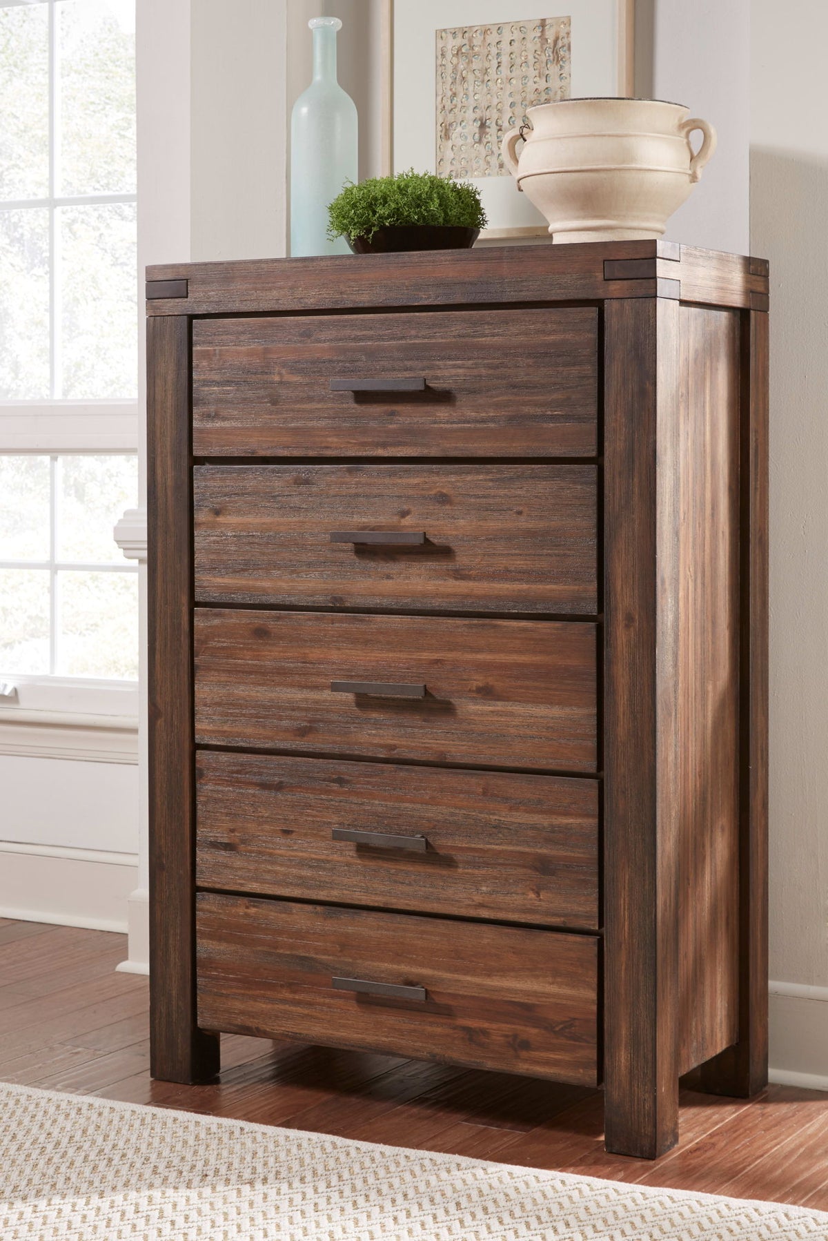 Meadow - Five Drawer Solid Wood Chest (2024)