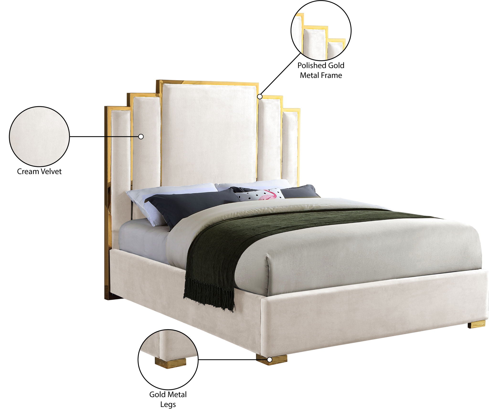 Hugo - Bed - Urban Living Furniture (Los Angeles, CA)