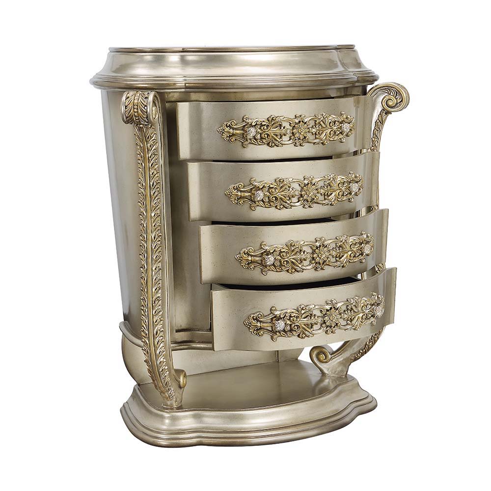 Danae - Chest - Champagne & Gold - Urban Living Furniture (Los Angeles, CA)