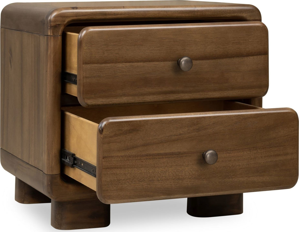 Boka - Acacia Wood Nightstand
