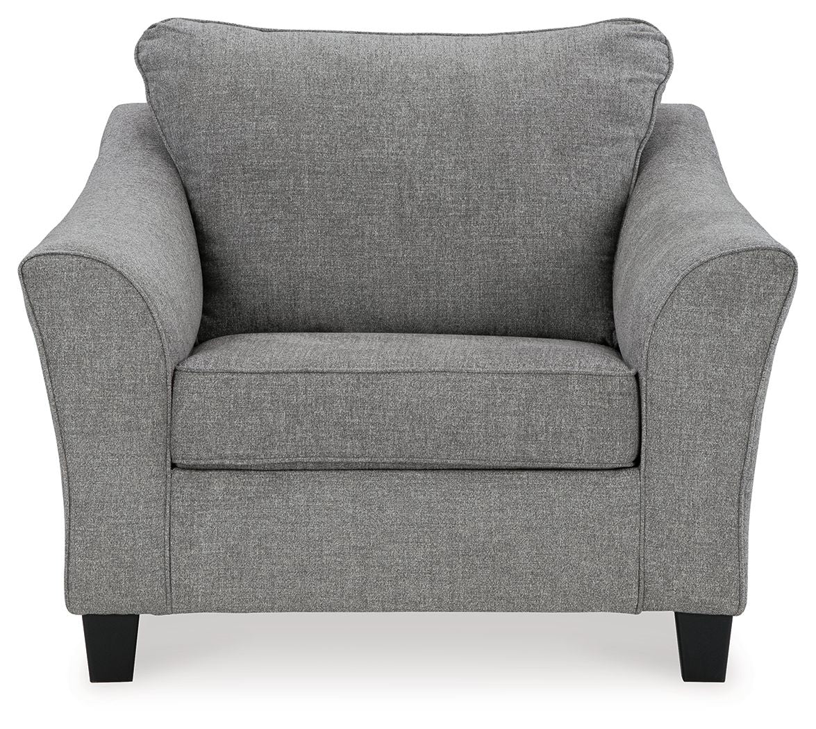 Mathonia - Smoke - Chair And A Half - Urban Living Furniture (Los Angeles, CA)