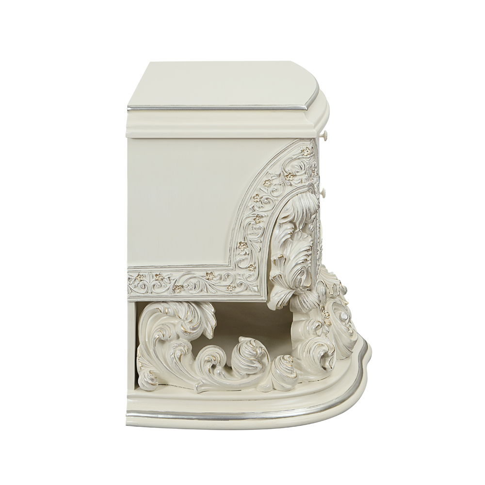 Adara - Nightstand - Antique White - Urban Living Furniture (Los Angeles, CA)