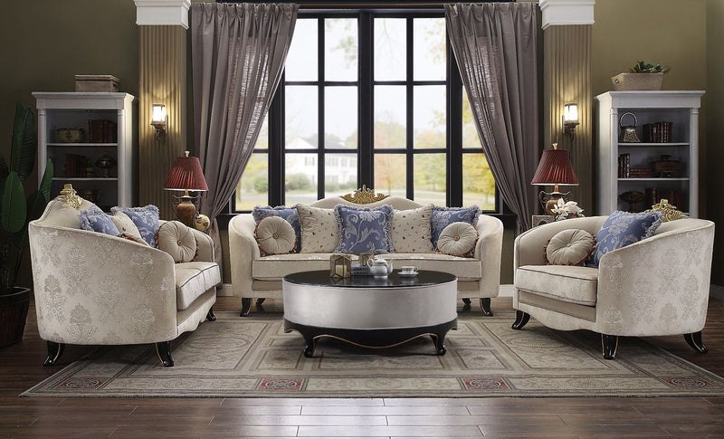 Sheridan - Loveseat - Cream Fabric - Urban Living Furniture (Los Angeles, CA)