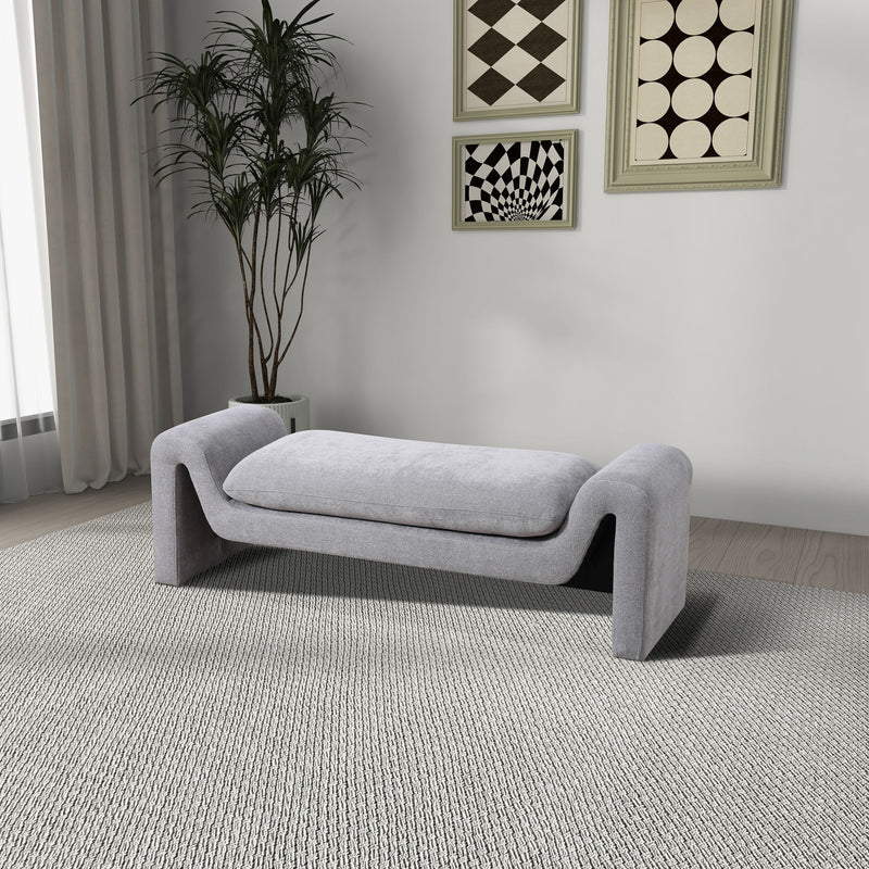 Emory - Bench - Light Gray