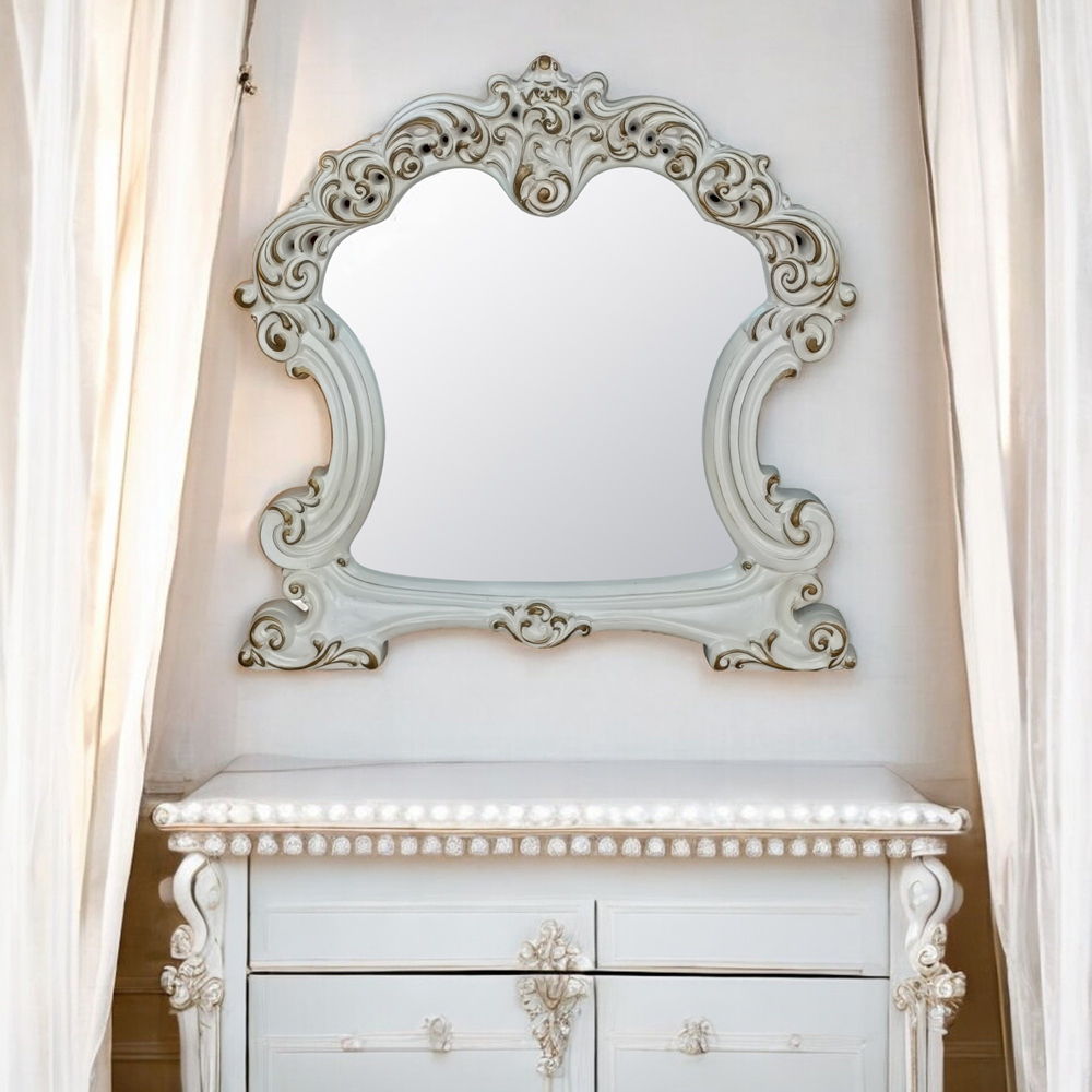 Vendom - Mirror - Antique Pearl Finish - Urban Living Furniture (Los Angeles, CA)