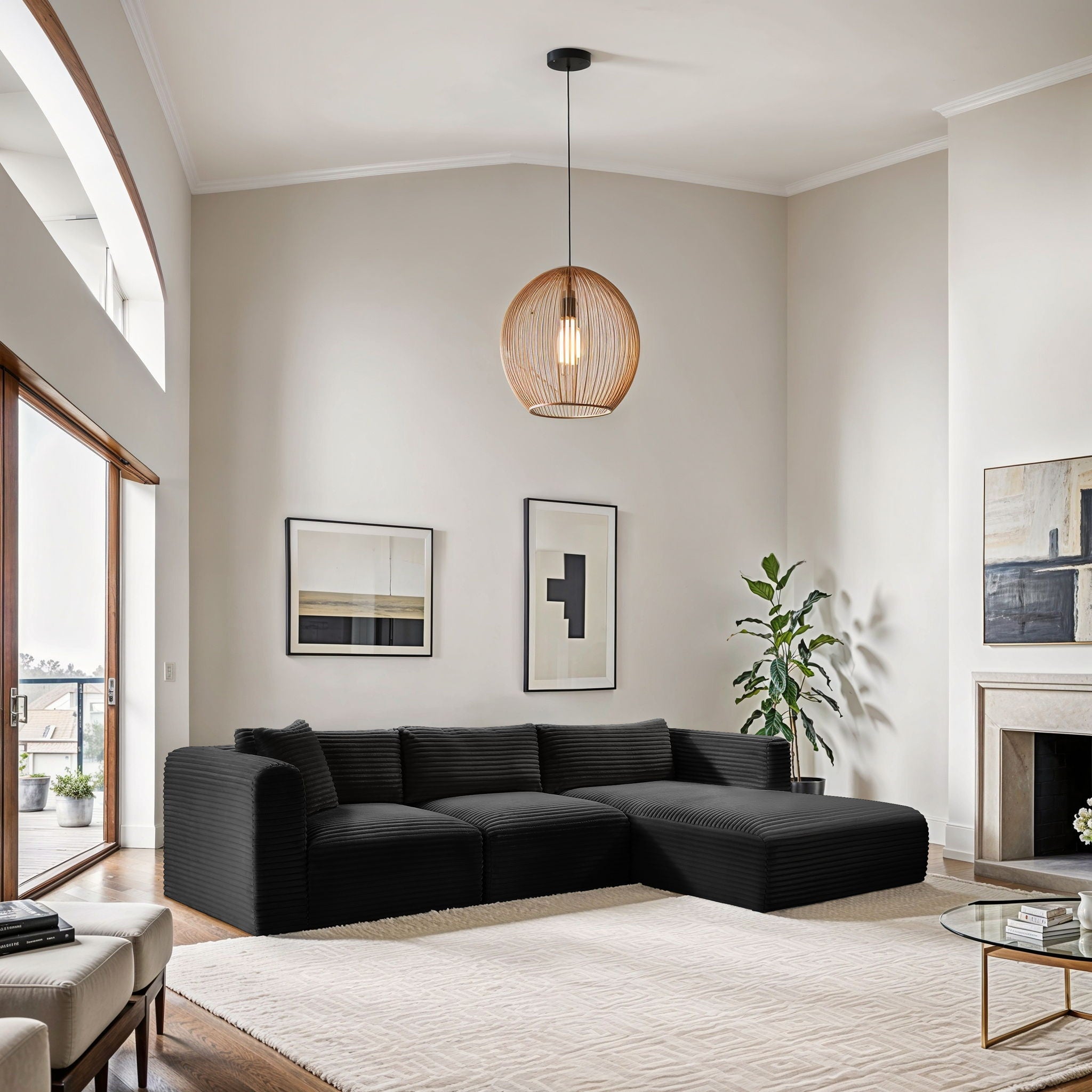 Shaggy - 3 Piece Modular Sectional - Urban Living Furniture (Los Angeles, CA)