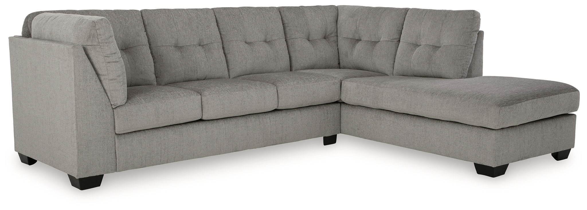 Lanelly - Alloy - 2-Piece Sectional With Raf Corner Chaise - Urban Living Furniture (Los Angeles, CA)