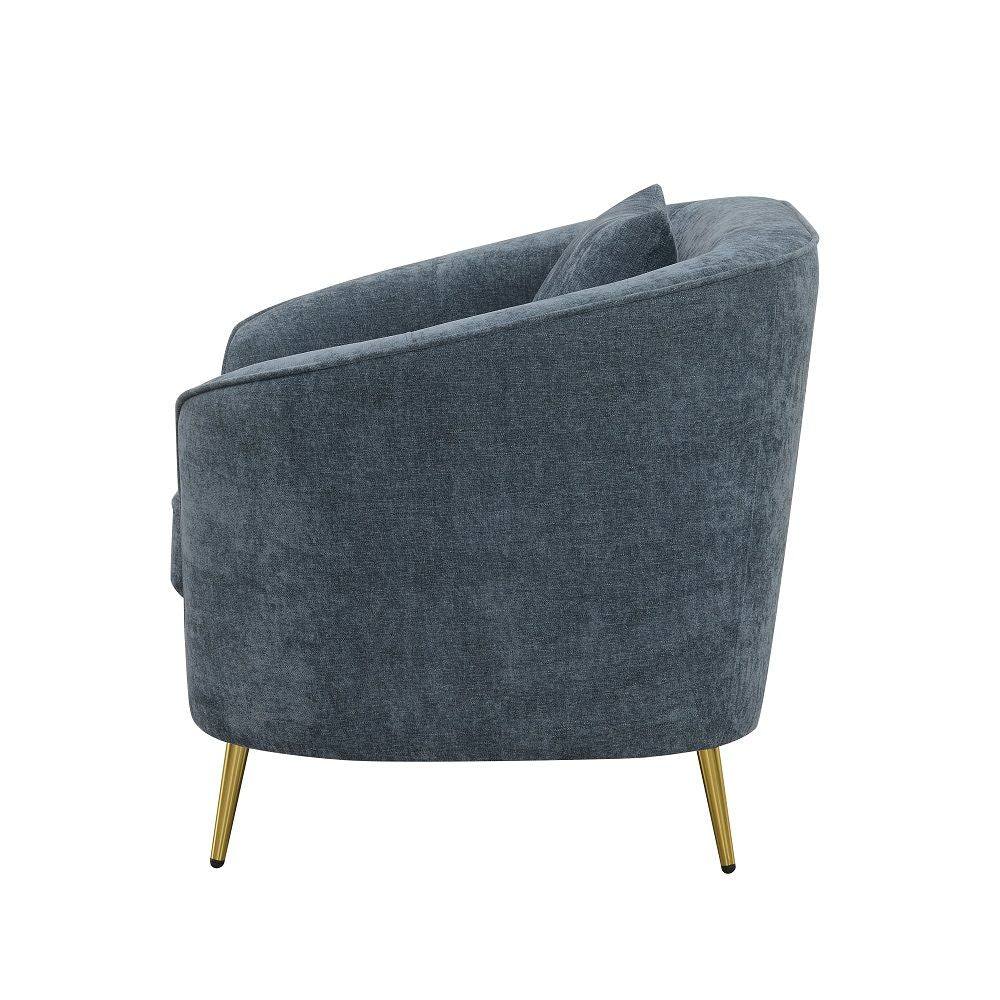 Nakendra - Sofa With 2 Pillows - Cobalt Gray - Urban Living Furniture (Los Angeles, CA)