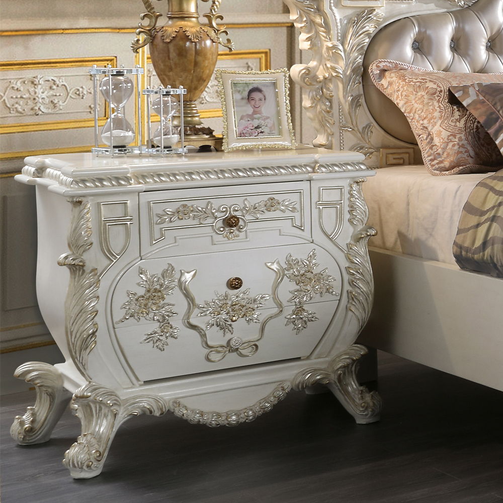 Vanaheim - Nightstand - Antique White - Urban Living Furniture (Los Angeles, CA)