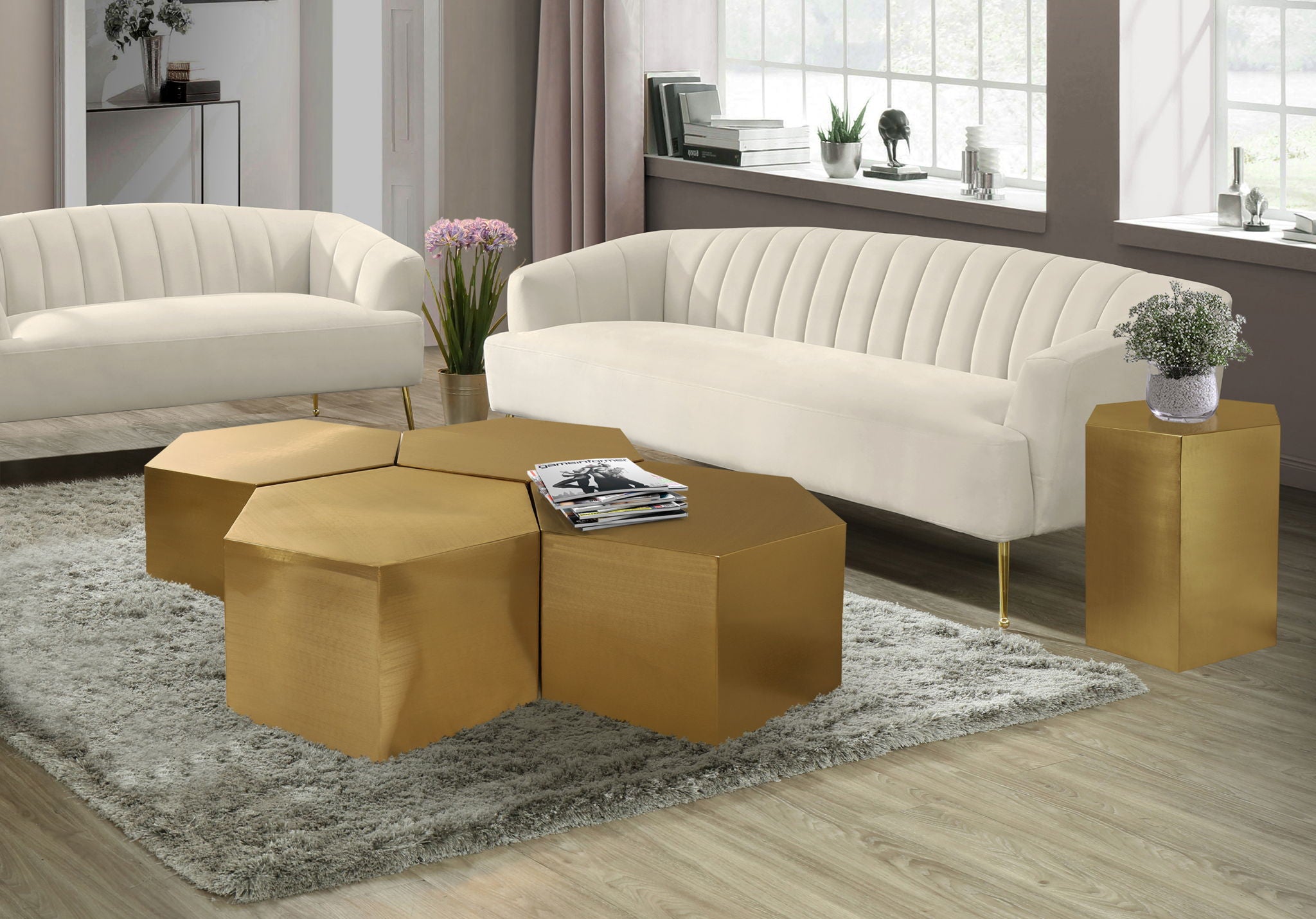 Hexagon - Coffee Table - Urban Living Furniture (Los Angeles, CA)