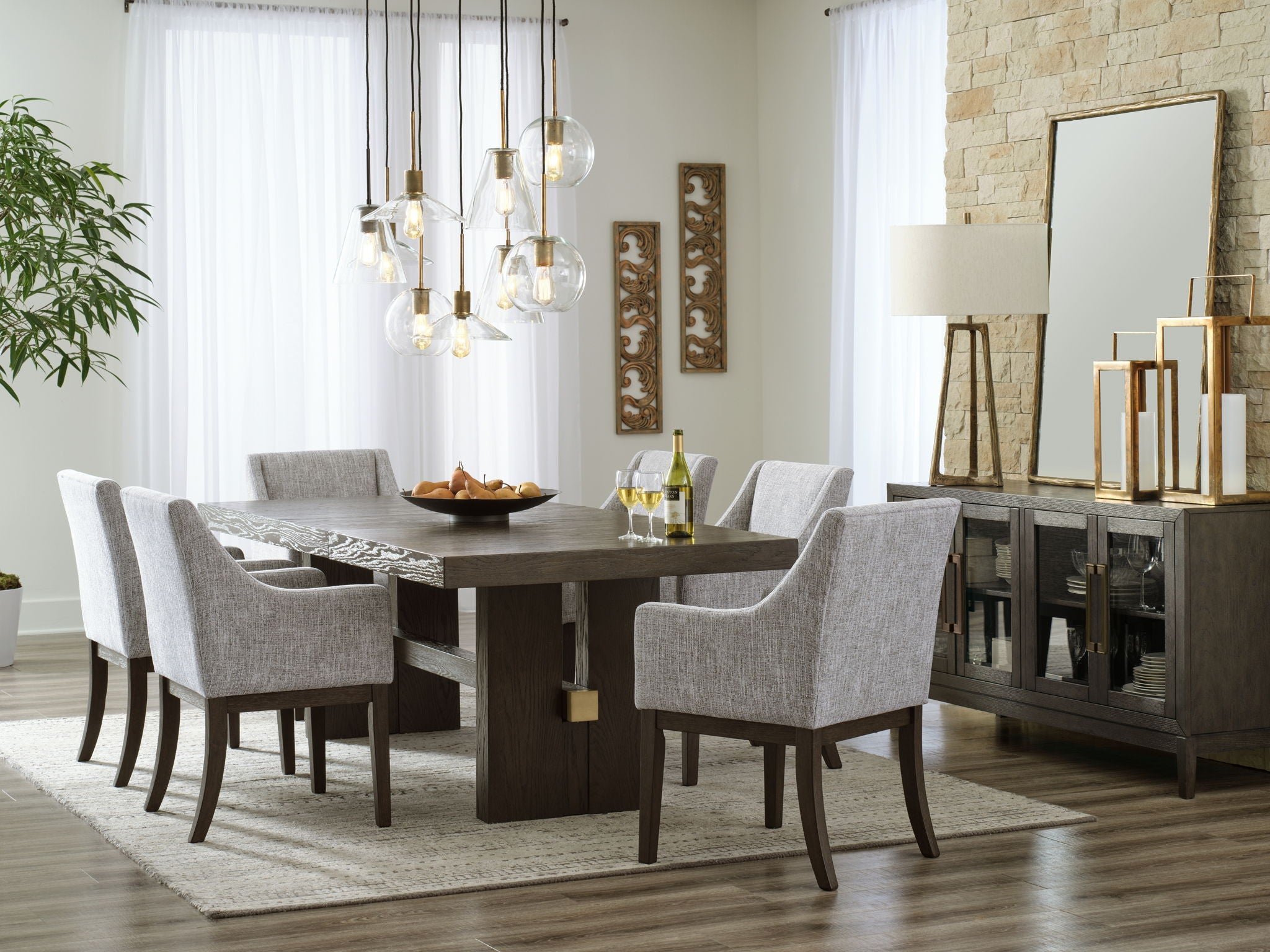 Burkhaus - Dining Room Set - Urban Living Furniture (Los Angeles, CA)