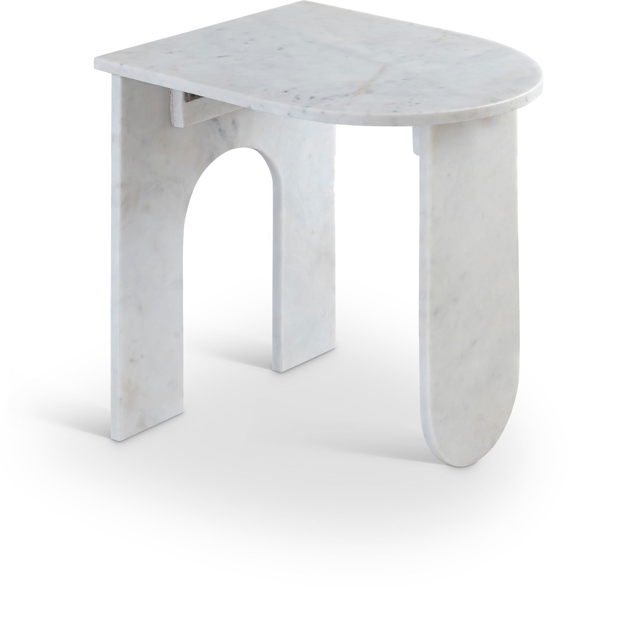 Padua - Marble End Table - Urban Living Furniture (Los Angeles, CA)