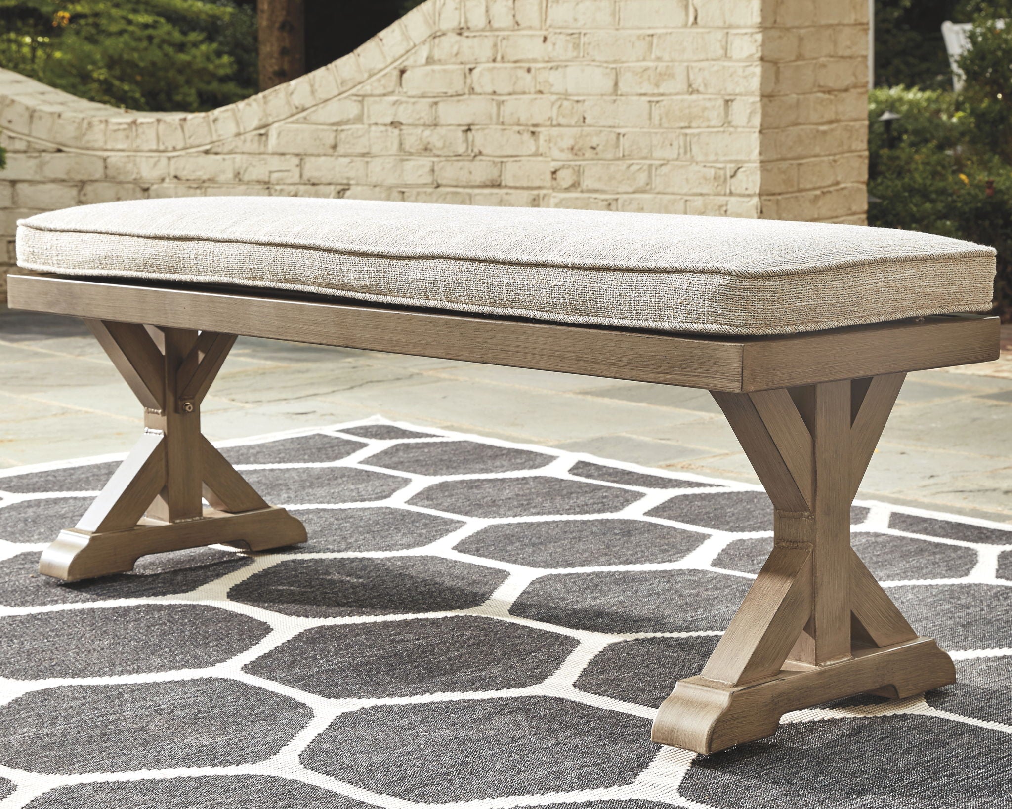 Beachcroft - Bench With Cushion - Urban Living Furniture (Los Angeles, CA)