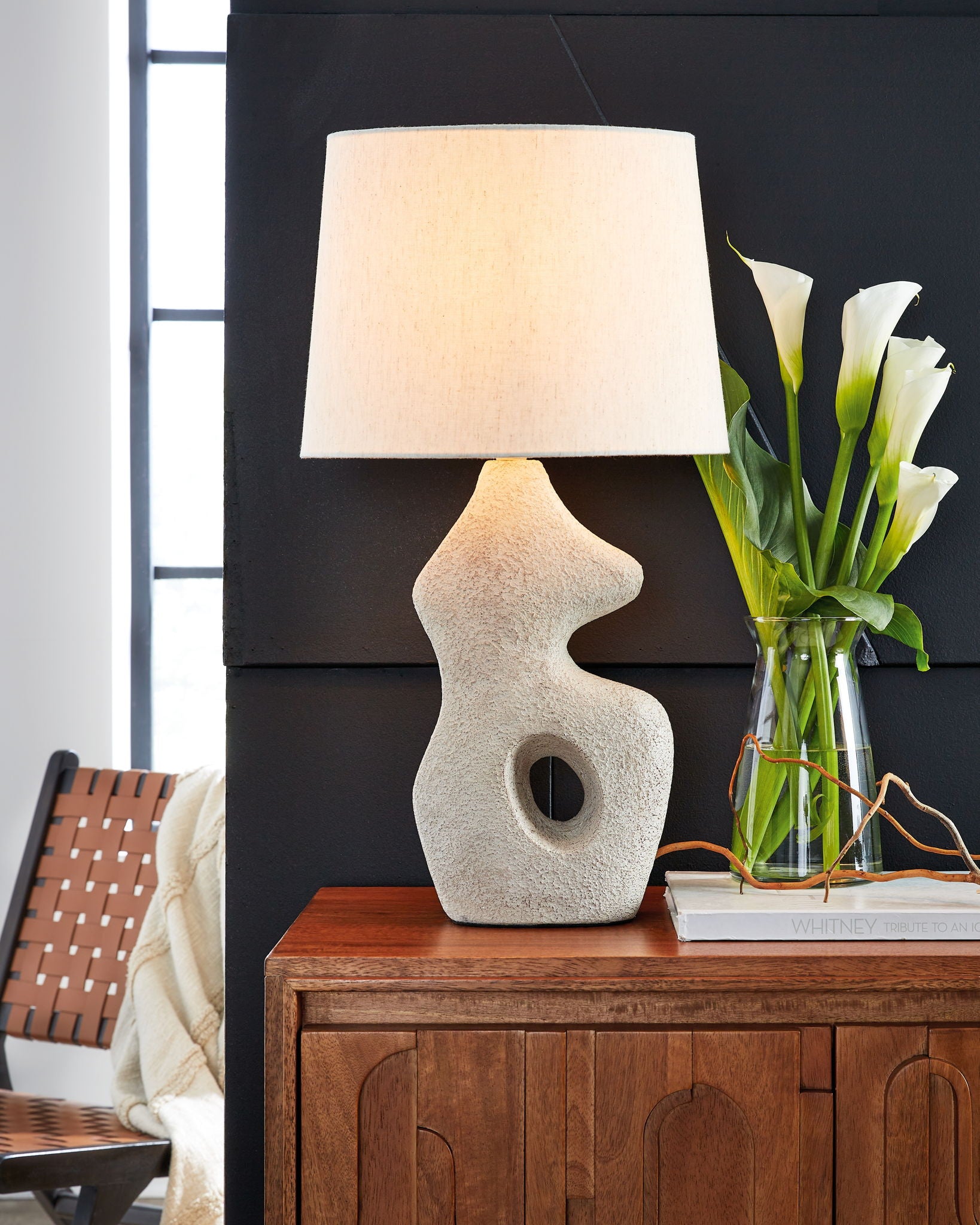 Chadrich - Antique Beige - Paper Table Lamp (Set of 2) - Urban Living Furniture (Los Angeles, CA)