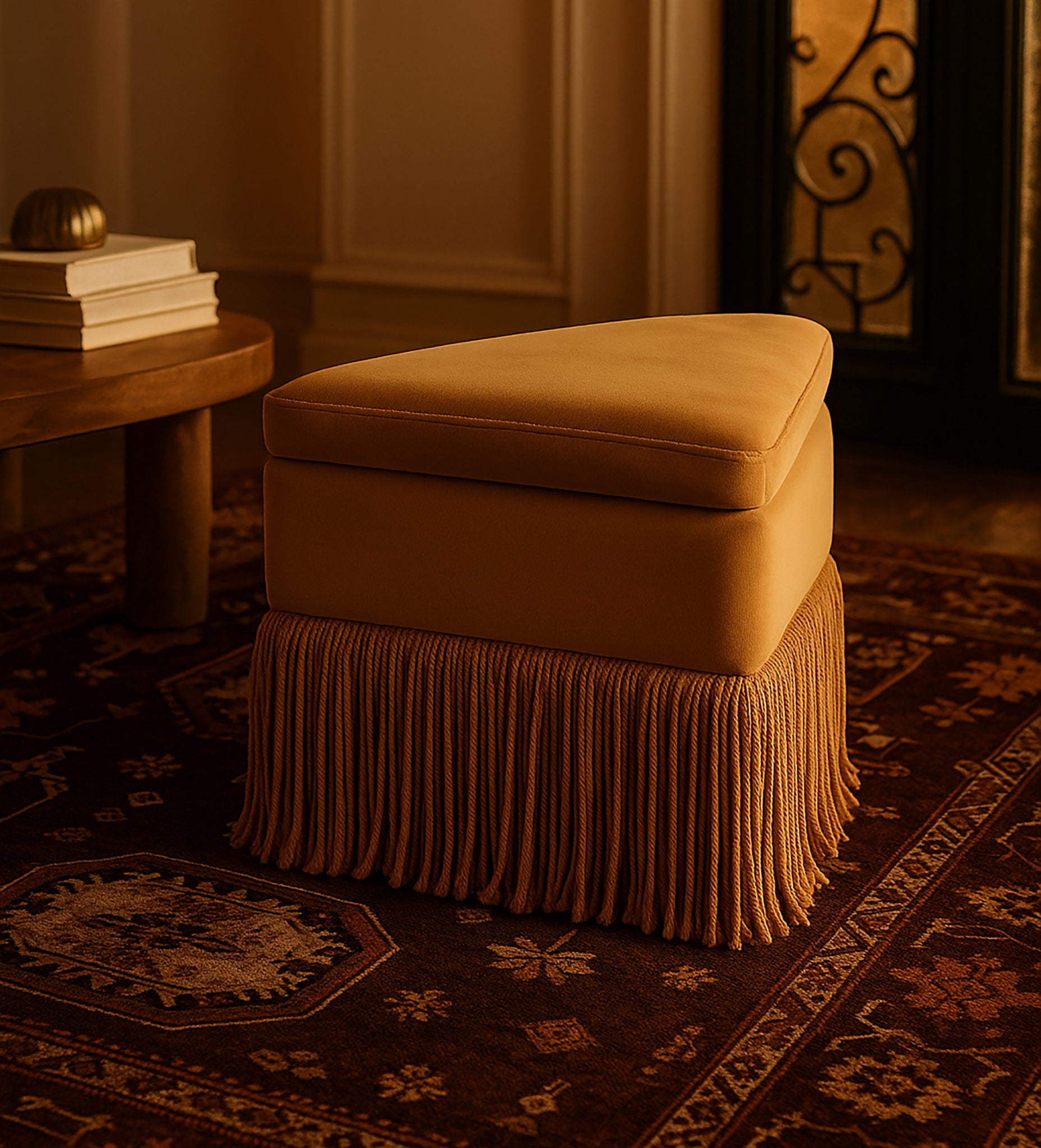 Trivoli - Ottoman / Stool - Saddle