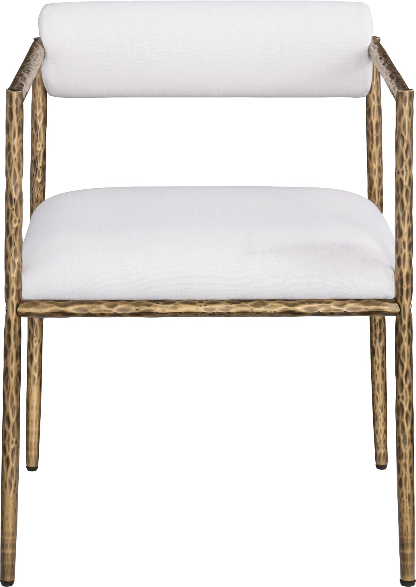 Axis - Linen Textured Cream Fabric Upholstered Dining Chair (Set of 2) - Urban Living Furniture (Los Angeles, CA)
